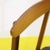 Wooden Chair with Brown Upholstered Seat For Sale - Image 3 of 11