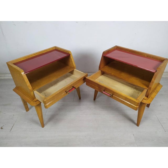 Vintage Chevets, 1950s, Set of 2 For Sale - Image 4 of 16