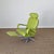 Mid-Century Modern Percival Lafer Reclining Lounge Chair in Lime Green Leather | Made in Brazil | 2007 For Sale - Image 3 of 6