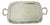 Vintage Oneida Victorian Silver Plated Etched Butlers Serving Platter Bar Tray For Sale