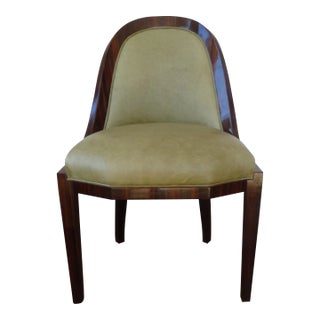 Mid 20th Century Vintage Art Deco Side Chair For Sale