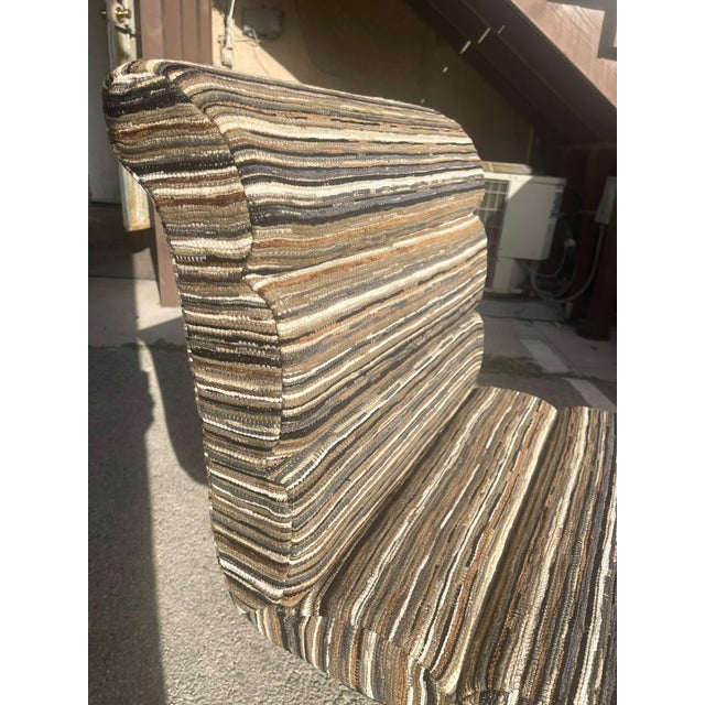 Mariani for Pace Laguna Italian Mid-Century Chrome Cantilever Dining Chairs - 2 Sets of 4 For Sale - Image 9 of 10