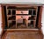 Wood Antique Victorian Drop Front Secretary Desk Bureau Eastlake Attributed With Key For Sale - Image 7 of 18