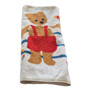 New Vintage Marimekko Style Bears Bath Towel