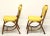 Bam-Tan 1960's Rattan Dining Side Chairs - Pair B For Sale In Charlotte - Image 6 of 11