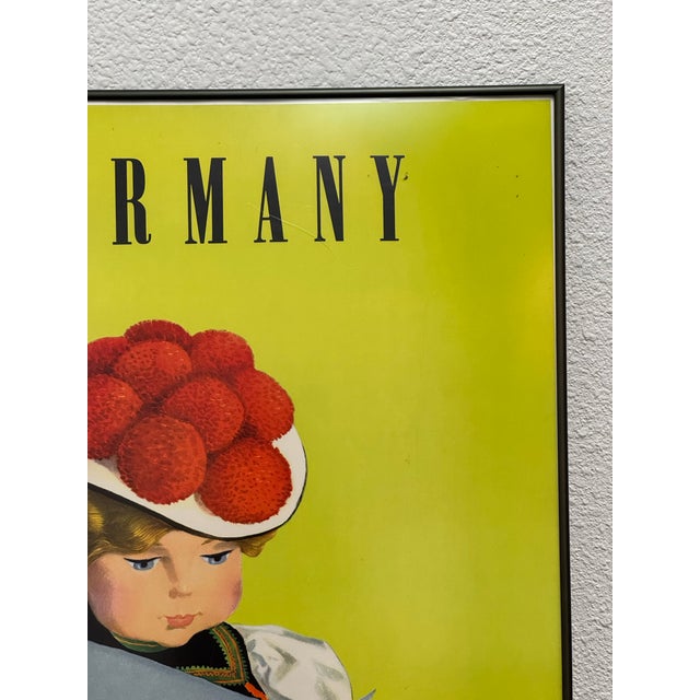 Hanns Lohrer "Wiedersehen With Germany" Poster, Framed For Sale - Image 11 of 12