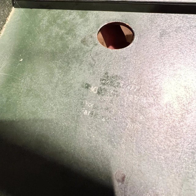 1950s Woodcraft Hostette Four Folding Serve Tables Green Black For Sale - Image 11 of 12