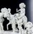 Porcelain Procession of Putti Sculpture from Capodimonte For Sale - Image 3 of 18