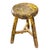 Primitive Wooden Tripod Stool / Height 52 Cm For Sale - Image 14 of 18
