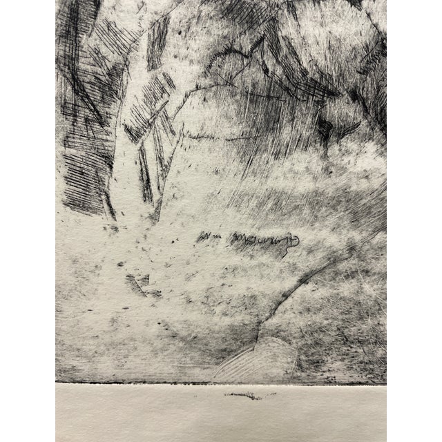 Figurative 1920s William Meyerowitz Rabbi Judaica Etching For Sale - Image 3 of 4