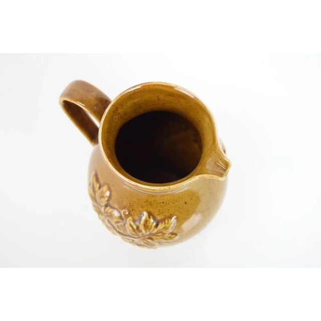 Mid-Century Ceramic Jug, Former Czechoslovakia, 1960s For Sale - Image 6 of 8