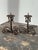 Vintage Wrought Iron Scrolling Candleholders, a Pair, Circa Mid-20th Century For Sale - Image 17 of 18