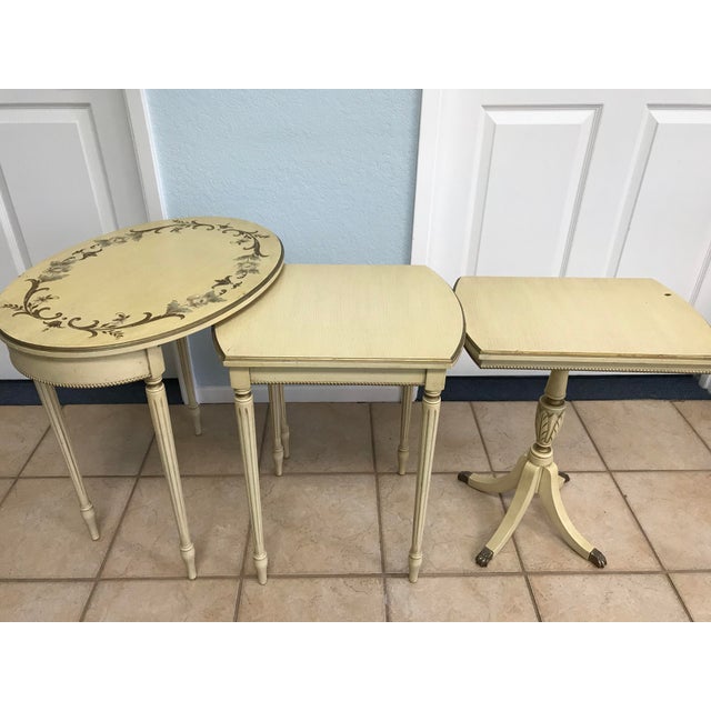 Imperial Grand Rapids French Style Nesting Tables Set of 3 Chairish