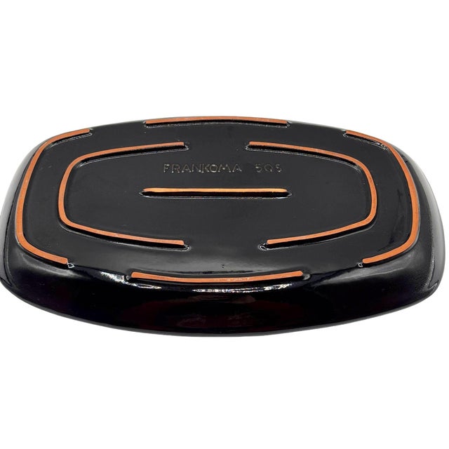 Original 505 M id-century sophistication to your collection with this striking Frankoma Pottery platter. Known for their...