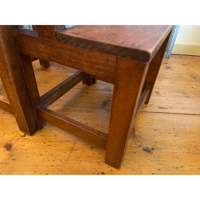 Antique French Library Step Ladder, 1890s For Sale - Image 13 of 16