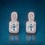 Natural Aquamarine Diamond Earrings 14k Gold 2.74 TCW Certified For Sale - Image 12 of 12