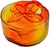 Early 20th Century Handmade Fluorescent Americana Art-Glass Vase For Sale - Image 12 of 13