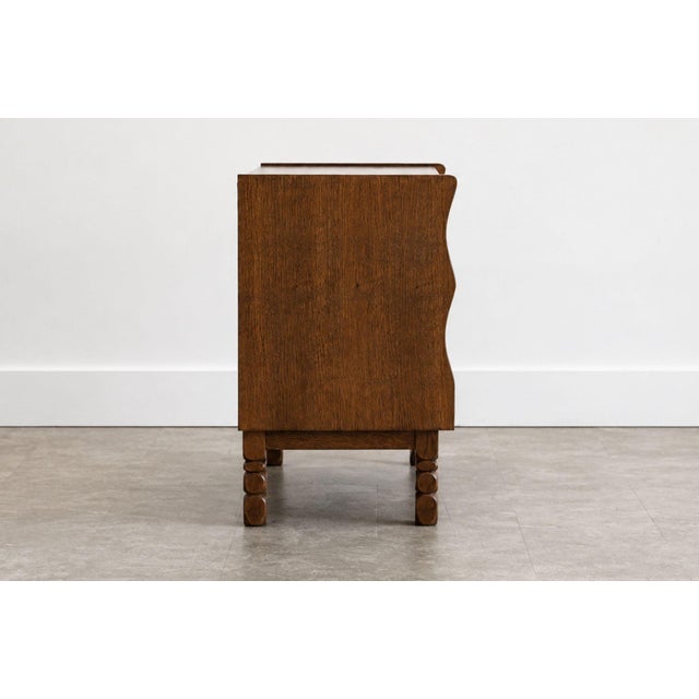 Pair of Danish Oak Cabinets Attributed to Henning Kjærnulf, Denmark, C. 1960s For Sale In New York - Image 6 of 10