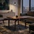 Solid Wood Coffee Table, Black Walnut Square Coffee Table, Handmade Sculptural Center Table For Sale In Raleigh - Image 6 of 10