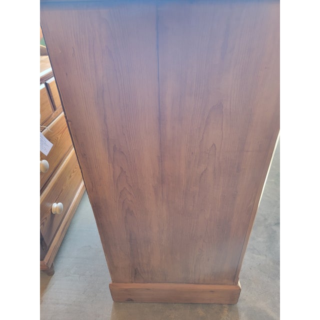 Antique Pine Two Over Three Drawers - Chest of Drawers - From England - Circa 1870 For Sale - Image 11 of 12