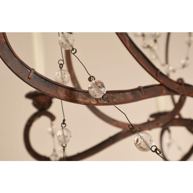 Niermann Weeks Avignon Iron Chandelier For Sale - Image 9 of 18