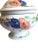 Traditional Vintage Villeroy & Boch Amapola Germany Embossed Floral Round Lidded Soup Tureen For Sale - Image 3 of 7