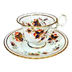 Antique Teacup and Saucer