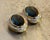 Traditional Nina Ricci Oval Gold-Tone/Rhinestone Clip Earrings For Sale - Image 3 of 5