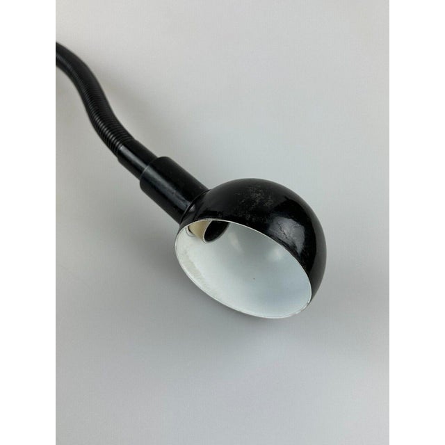 Space Age Gooseneck Clamp Lamp in Metal, 1960s For Sale - Image 4 of 14