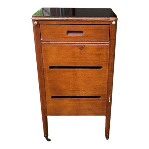 Vintage Medical Utility Cabinet Art Deco Mid-20th Century