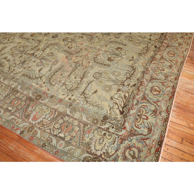 Early 21st Century Antique Persian Lilihan Rug rug no.j3225 For Sale - Image 5 of 11
