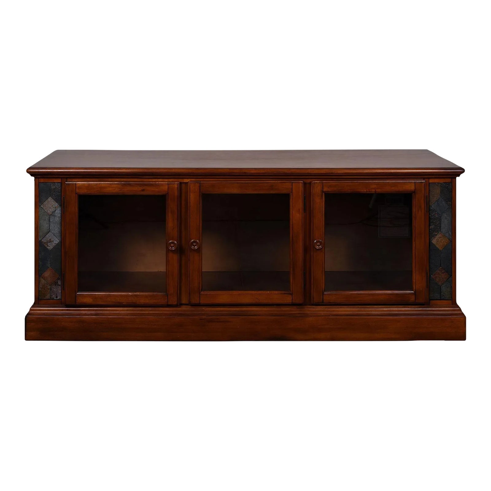 Low Profile Glass Front Display Chairish