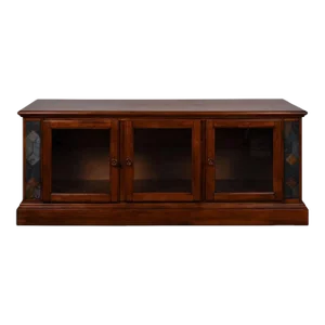 Low Profile Glass Front Display Cabinet