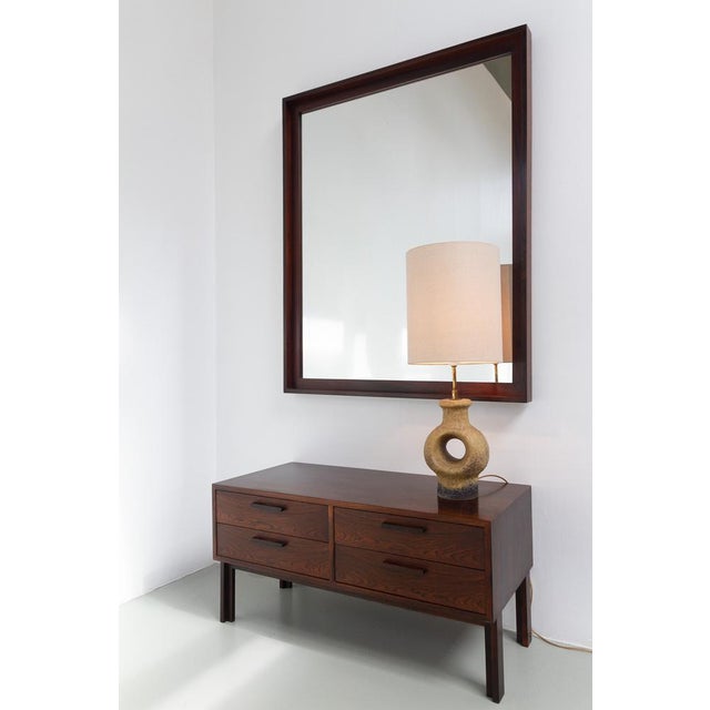 Mid-Century Modern Danish Circular Stoneware Table Lamp, 1960s For Sale - Image 17 of 18