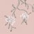 36" * H100"/Panel * 5ps, Pale Pink Magnolia Wallpaepr, Magnolia‌ Wallpaper Mural, 5 Panels For Sale - Image 4 of 5