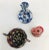 Early 20th Century Set of 3 Vintage Millefiori Fratelli Toso Style Miniature Glass Objects With Handles For Sale - Image 5 of 12