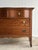 Traditional Antique Oak Serpentine Chest With Original Casters and Brass Hardware For Sale - Image 3 of 17