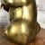Vintage Mid-Century Brass Panda Bear Eating Bamboo Home Decor Heavy Statue For Sale - Image 13 of 14