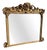 Large Antique 19th Century English Gilt Overmantle Mirror For Sale