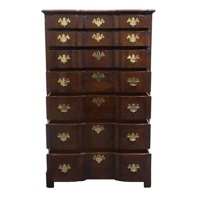 Hickory Furniture Co. American Masterpiece Collection 37" Solid Mahogany Chest of Drawers 750-31 For Sale
