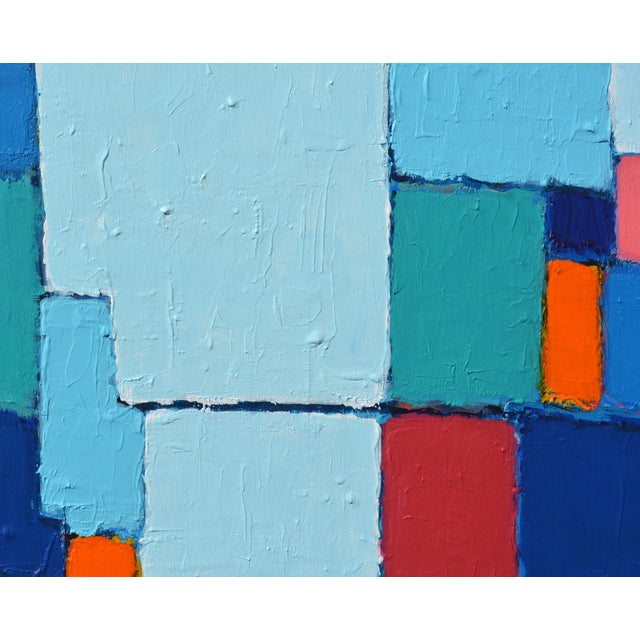 'Toujours Ensemble' Original Abstract Painting by Lars Hegelund For Sale In Miami - Image 6 of 11