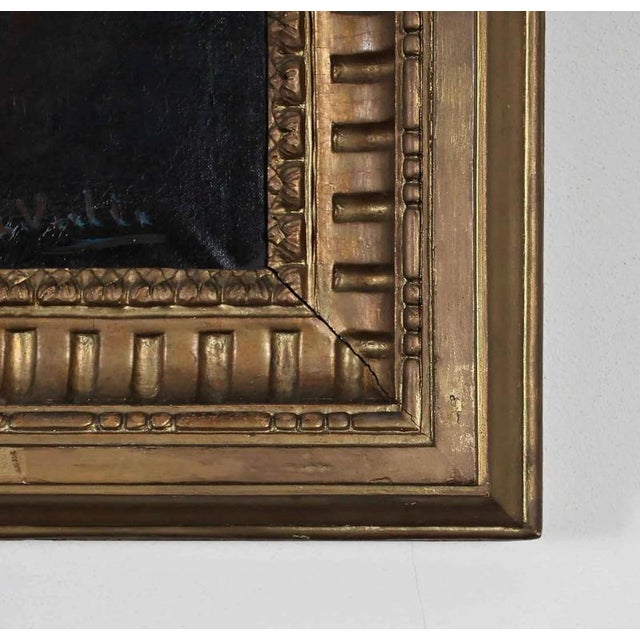 2000 - 2009 Western European Artist, Floral Still Life, Oil on Canvas, Framed For Sale - Image 5 of 6