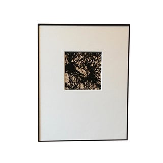 1970s Abstract Black and White Photograph For Sale