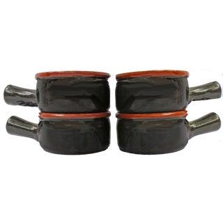 Italian Handled Soup / Chili Bowls by Baldelli, Set of 4 For Sale