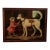 Vintage Victorian Style Painting of a Monkey and Dog by Skilling For Sale