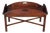 Vintage Statton Old Towne Cherry English Chippendale Style Butlers Coffee Table For Sale