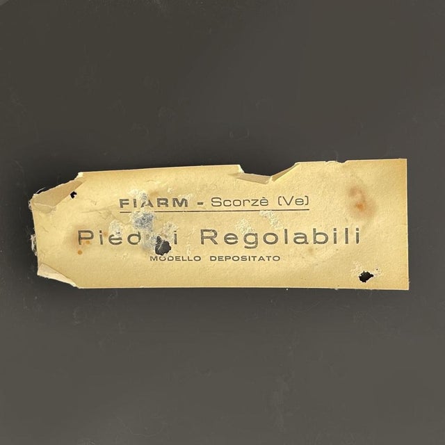 Midc-Century Italian White Wood Metal Coat Stand attributed to Carlo De Carli for Fiam, 1960s For Sale - Image 14 of 15