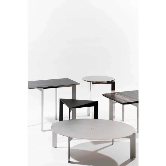 Stone Marble Side Table Joined Ro24.4 by Barh For Sale - Image 7 of 8