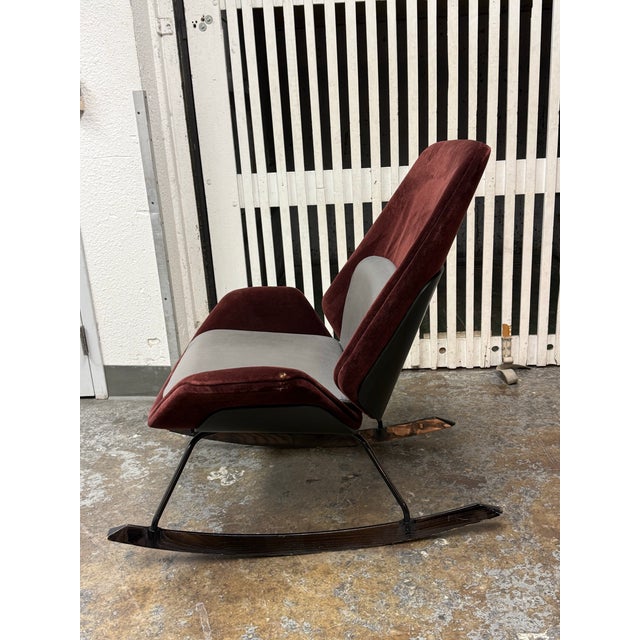 Scott Wilson for HBF Fulton Rocker Armchair For Sale - Image 4 of 12