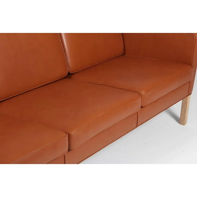 Model 232 3-Seater Sofa attributed to Børge Mogensen for Fredericia For Sale - Image 6 of 8